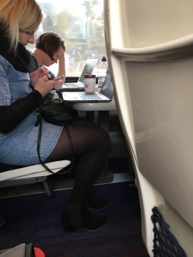 Brit Cunt on the Train - #5