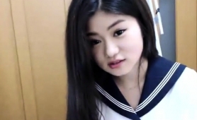 Pretty Korean Teen Gets Her Cunt Devoured And Sucks A Cock