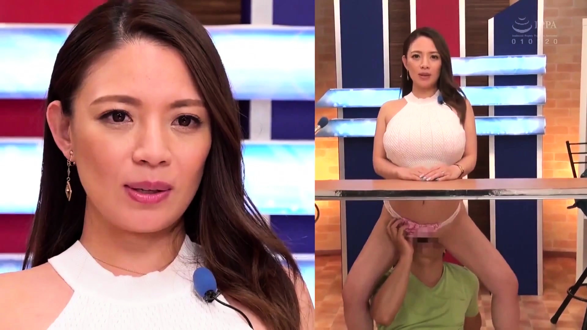 Kinky Oriental News Anchor Satisfying Her Hunger For Cock Video at Porn Lib