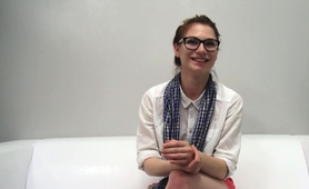 Nerdy Amateur Teen Interviewed And Fucked In Porn Audition