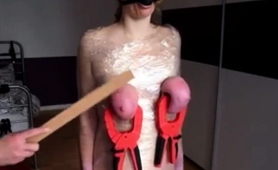 extreme-tits-punishment-wrapped-in-plastic