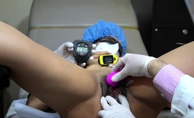 European Chick Made To Cum Hard And Often By Perv Doctor